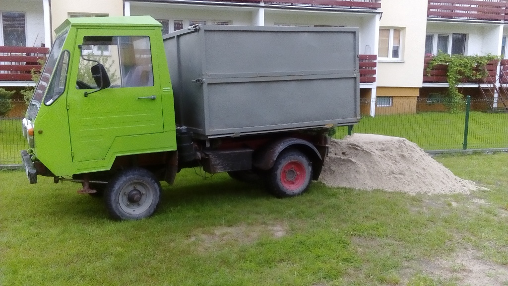 transport piasku